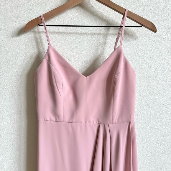 Lulus Forever Your Girl Mauve Pink Bodycon Dress Women's Small NWT - Picture 3 of 10